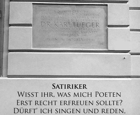 Antisemitismus goes wild: Lueger, Goethe, Kaiserin Maria Theresia, Luther, u. v. m.
